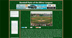 Desktop Screenshot of littleballparks.com